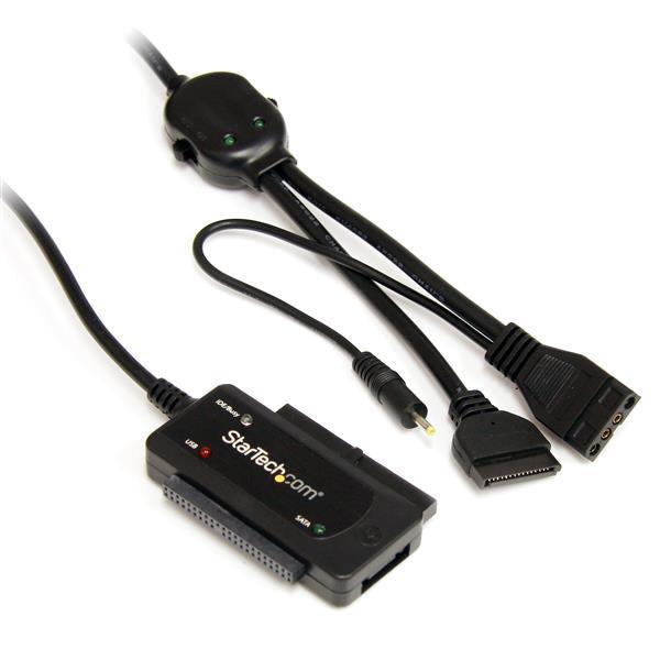 Startech.Com Usb 2.0 To Sata/Ide Combo Adapter For 2.5/3.5" Ssd/Hdd