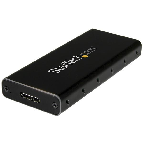 Startech.Com Usb 3.1 (10Gbps) Msata Drive Enclosure - Aluminum