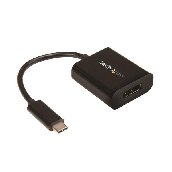 Startech.Com Usb C To Displayport Adapter - 4K 60Hz/8K 30Hz - Usb Type-C To Dp 1.4 Hbr2 Adapter