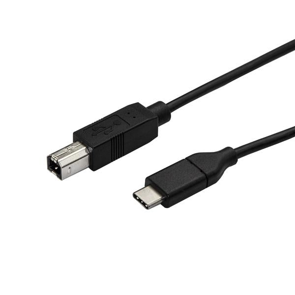 Startech.Com Usb-C To Usb-B Printer Cable - M/M - 0.5 M - Usb 2.0