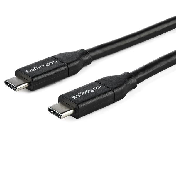 Startech.Com Usb-C To Usb-C Cable W/ 5A Pd - M/M - 1 M (3 Ft.) - Usb 2.0 - Usb-If Certified