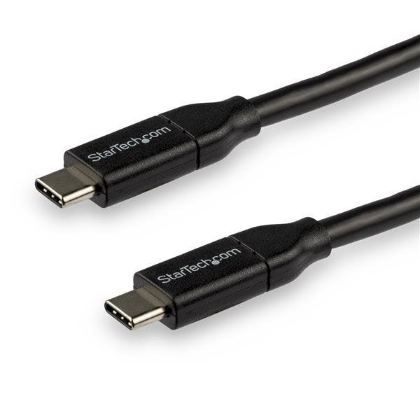 Startech.Com Usb-C To Usb-C Cable W/ 5A Pd - M/M - 3 M (10 Ft.) - Usb 2.0 - Usb-If Certified