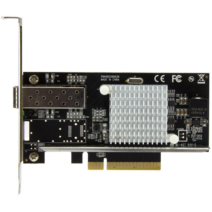 Startech.Com 1-Port 10G Open Sfp+ Network Card - Pcie - Intel Chip - Mm/Sm
