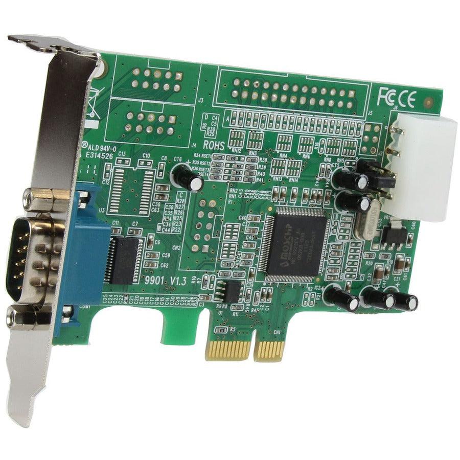 Startech.Com 1 Port Low Profile Native Rs232 Pci Express Serial Card With 16550 Uart