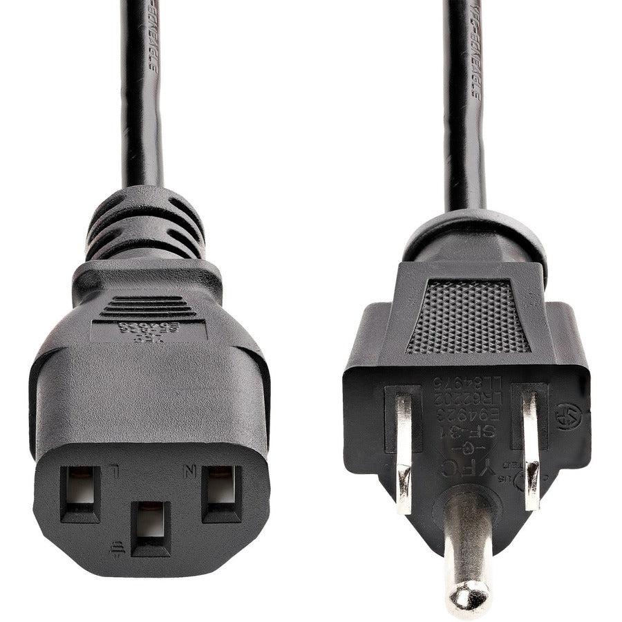 Startech.Com 10 Ft 14 Awg Computer Power Cord - Nema5-15P To C13