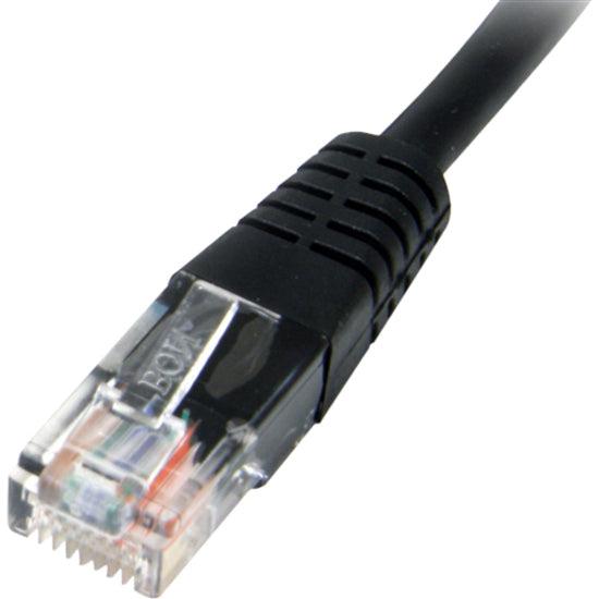 Startech.Com 10 Ft Cat5E Black Molded Rj45 Utp Cat 5E Patch Cable - 10Ft Patch Cord