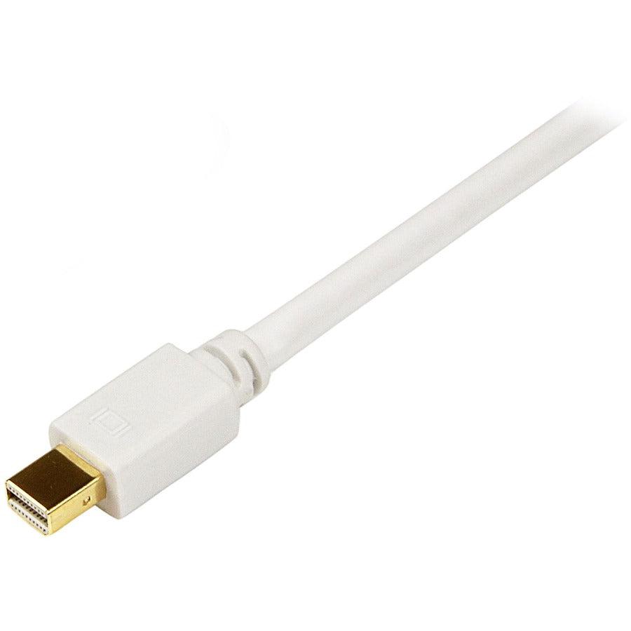 Startech.Com 10 Ft Mini Displayport To Dvi Adapter Converter Cable  Mini Dp To Dvi 1920X1200 - White