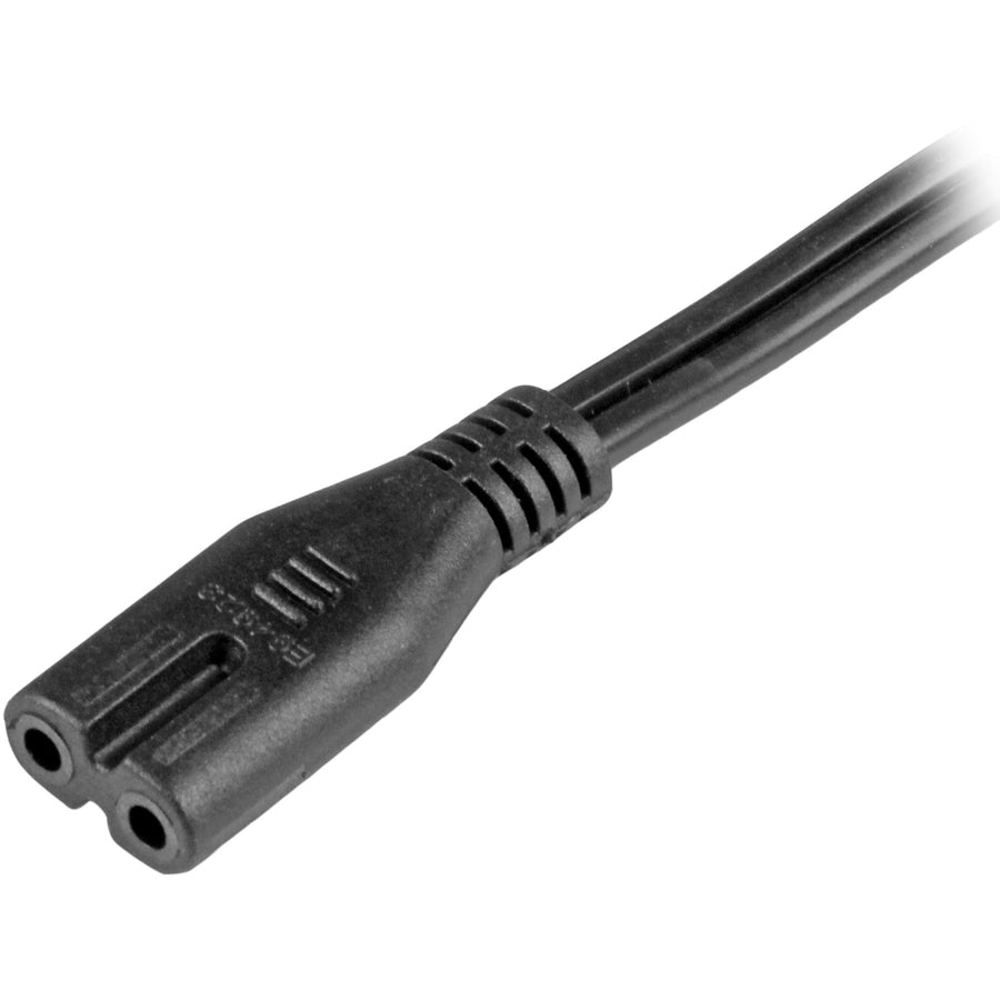 Startech.Com 10 Ft Standard Laptop Power Cord - Nema 1-15P To C7