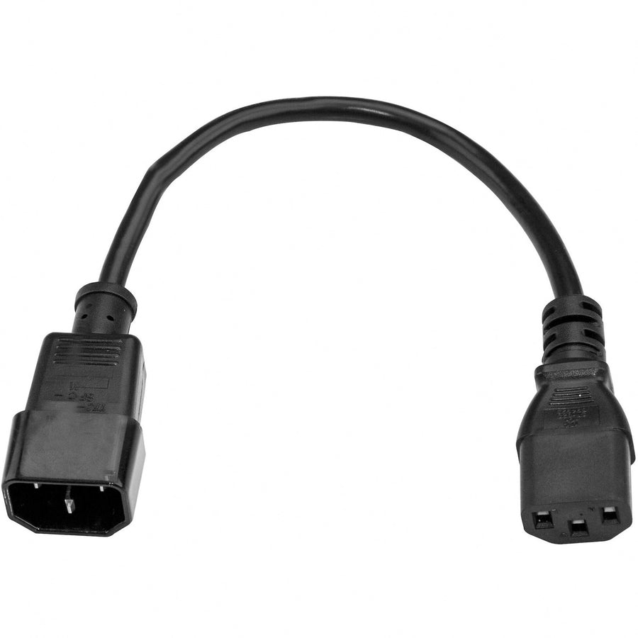 Startech.Com 10Ft (3M) Power Extension Cord, C14 To C13, 10A 125V, 18Awg, Computer Power Cord