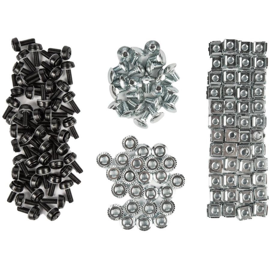 Startech.Com 12U Sliding Rotating Open Frame Network Rack - 4 Post Av /Data Rack - 16.7" Deep Slide-Out It Equipment Rack W/Cable Management Pull Out/Pivoting Computer/Communications Rack