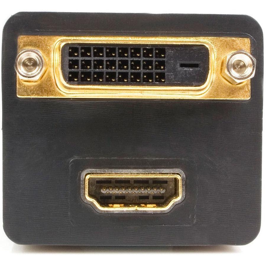 Startech.Com 1Ft Hdmi Splitter Cable, Hdmi Male To Dvi-D Female Adapter, Full Hd 1920X1200P 60Hz,