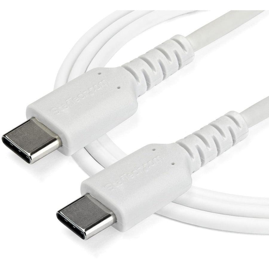 Startech.Com 1M Usb C Charging Cable - Durable Fast Charge & Sync Usb 3.1 Type C To Usb C Laptop Rusb2Cc1Mw