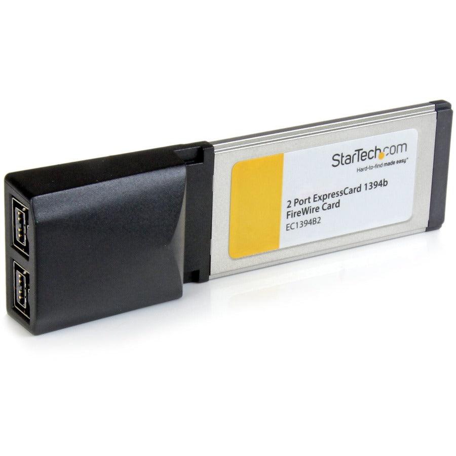 Startech.Com 2 Port Expresscard 1394B Firewire Laptop Adapter Card