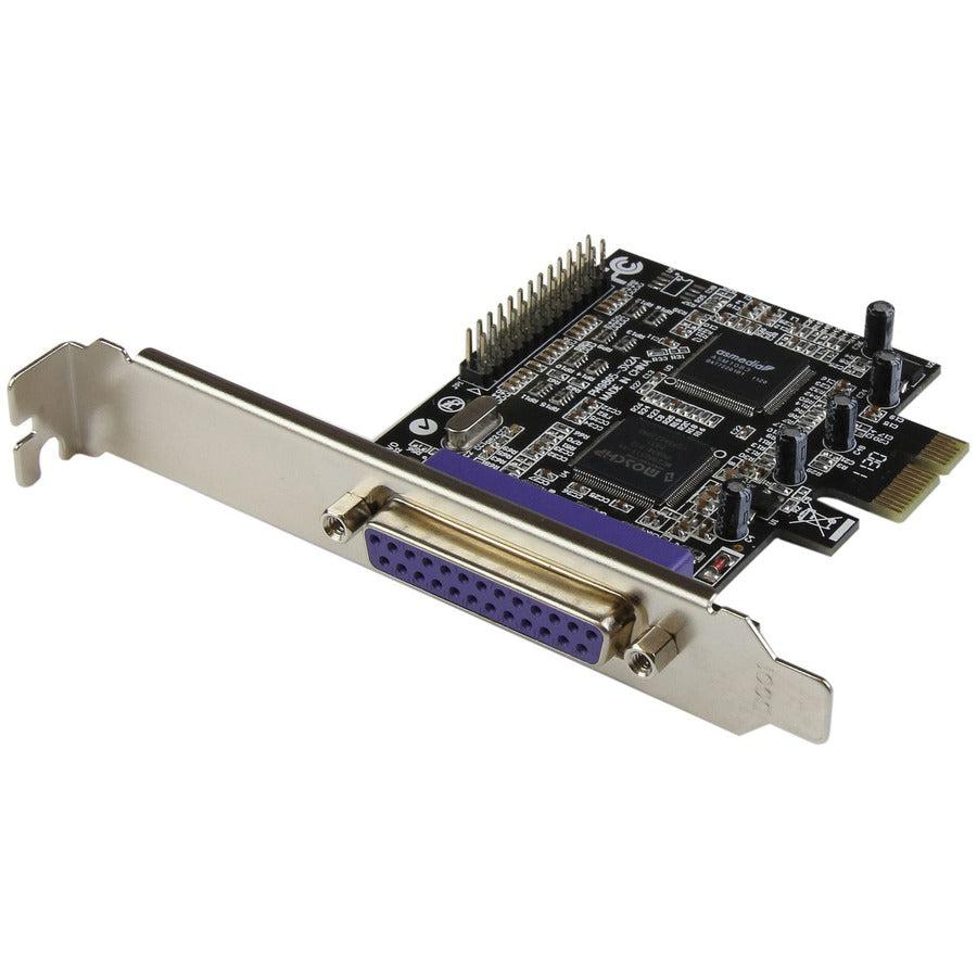 Startech.Com 2 Port Pci Express / Pci-E Parallel Adapter Card  Ieee 1284 With Low Profile Bracket
