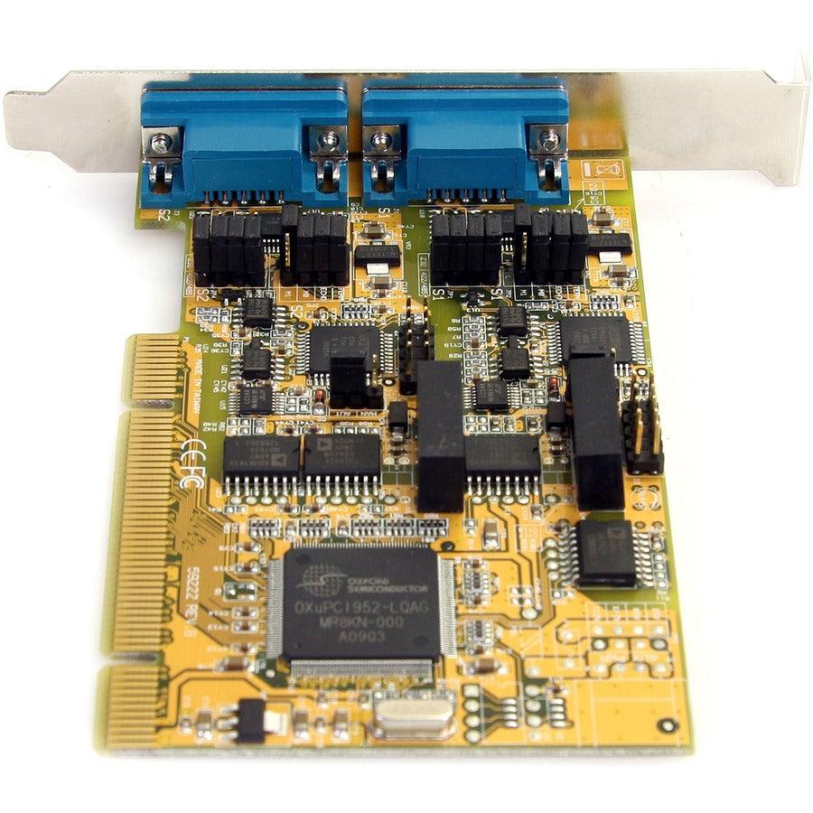 Startech.Com 2 Port Rs232/422/485 Pci Serial Adapter Card W/ Esd Protection