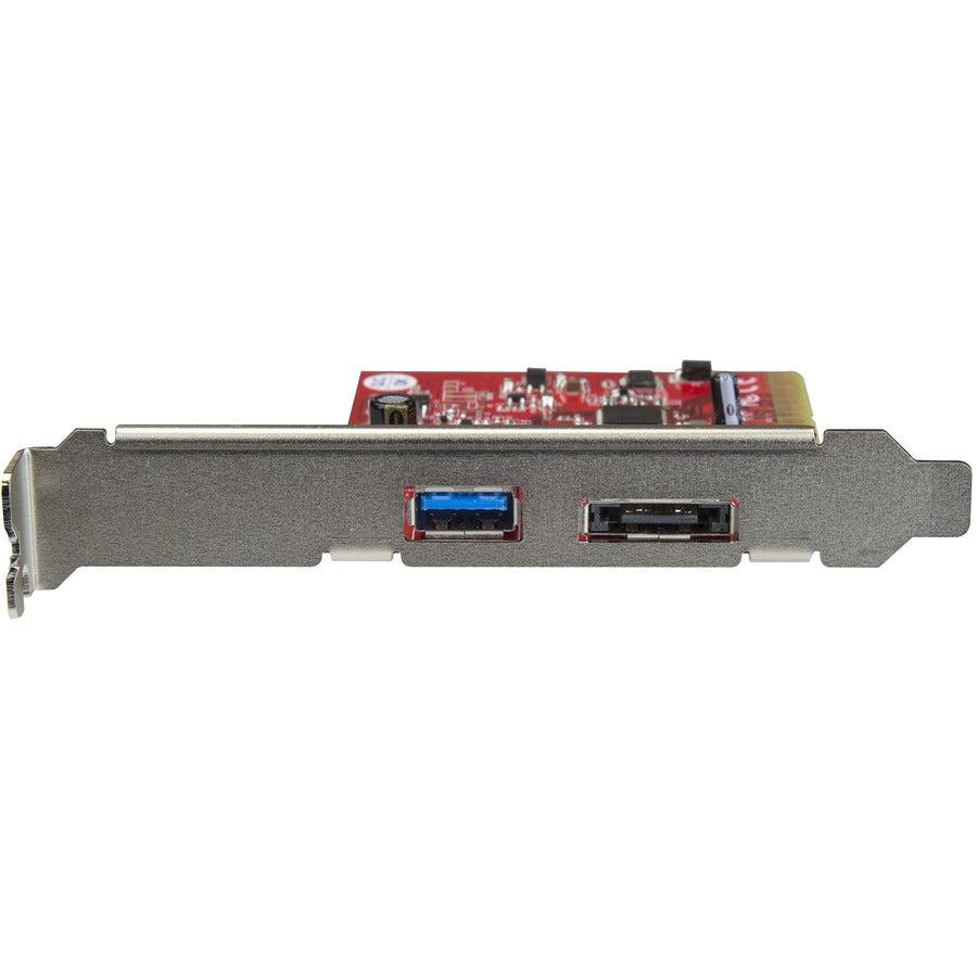 Startech.Com 2-Port Usb 3.1 (10Gbps) And Esata Pcie Card - 1X Usb-A And 1X Esata