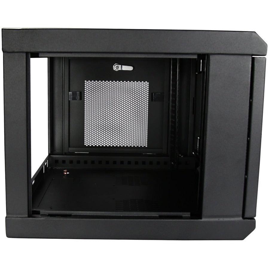 Startech.Com 2 Post 6U 19" Wall Mount Network Cabinet - 15" Deep Locking It Switch Depth Enclosure -