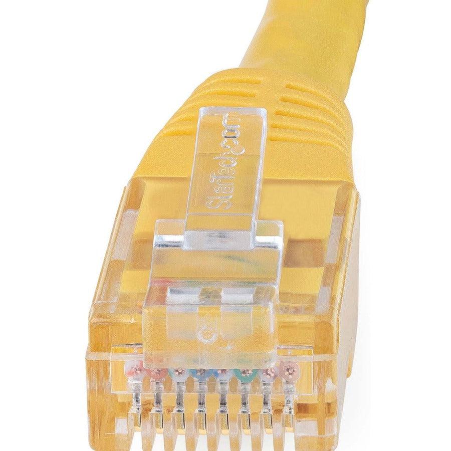 Startech.Com 20Ft Cat6 Ethernet Cable - Yellow Cat 6 Gigabit Ethernet Wire -650Mhz 100W Poe Rj45 Utp C6Patch20Yl