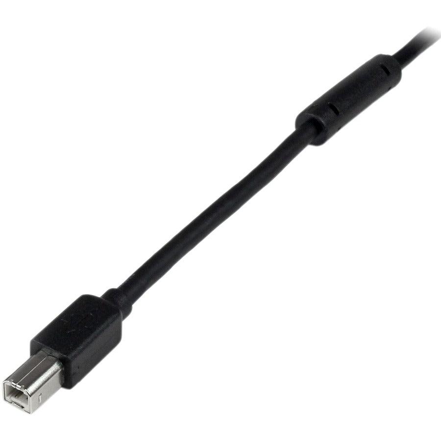 Startech.Com 20M / 65 Ft Active Usb 2.0 A To B Cable - M/M