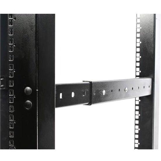 Startech.Com 25U Adjustable Depth 4 Post Open Frame Server Rack Cabinet