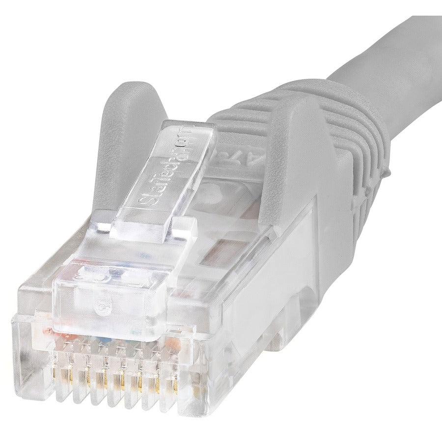 Startech.Com 2Ft Cat6 Ethernet Cable - Gray Cat 6 Gigabit Ethernet Wire -650Mhz 100W Poe Rj45 Utp Network/Patch Cord Snagless W/Strain Relief Fluke Tested/Wiring Is Ul Certified/Tia