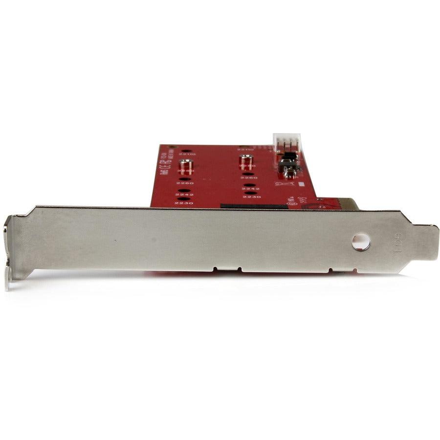 Startech.Com 2X M.2 Sata Ssd Controller Card - Pcie