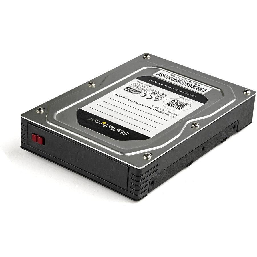 Startech.Com 2.5" To 3.5" Hard Drive Adapter - For Sata And Sas Ssds/Hdds