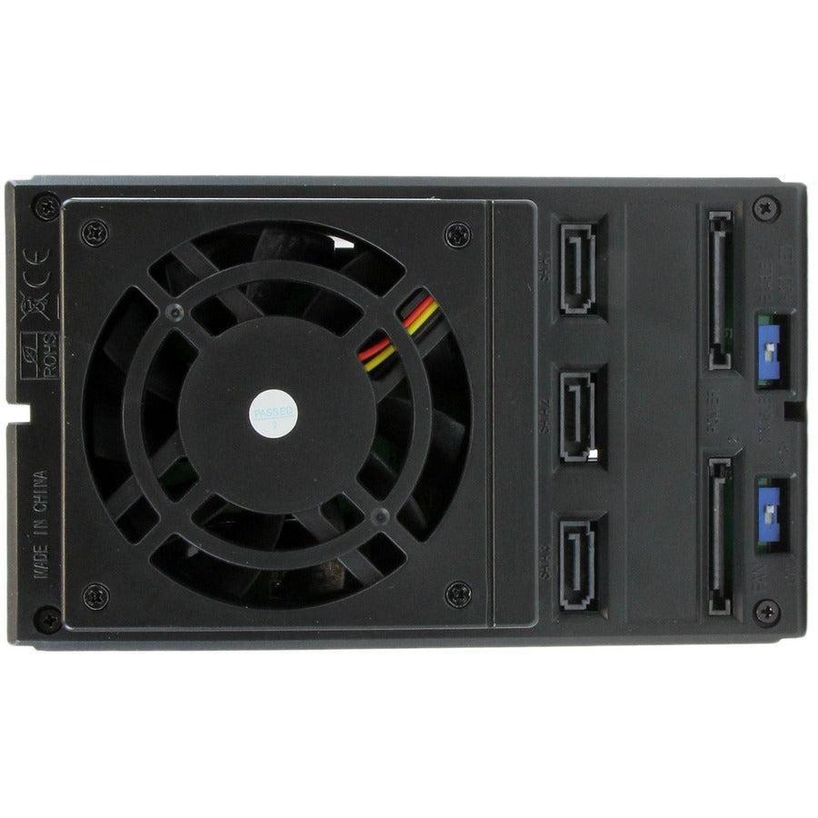 Startech.Com 3 Bay Aluminum Trayless Hot Swap Mobile Rack Backplane For 3.5In Sas Ii/Sata Iii - 6 Gbps Hdd