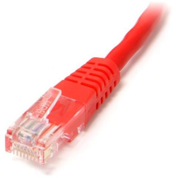 Startech.Com 3 Ft Cat5E Red Molded Rj45 Utp Cat 5E Patch Cable - 3Ft Patch Cord