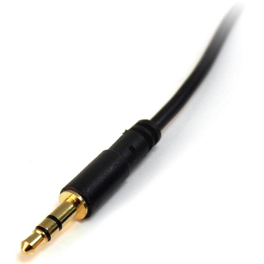 Startech.Com 3 Ft Slim 3.5Mm Stereo Audio Cable - M/M