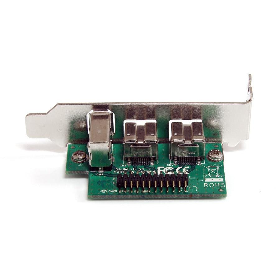 Startech.Com 3 Port 2B 1A 1394 Mini Pci Express Firewire Card Adapter