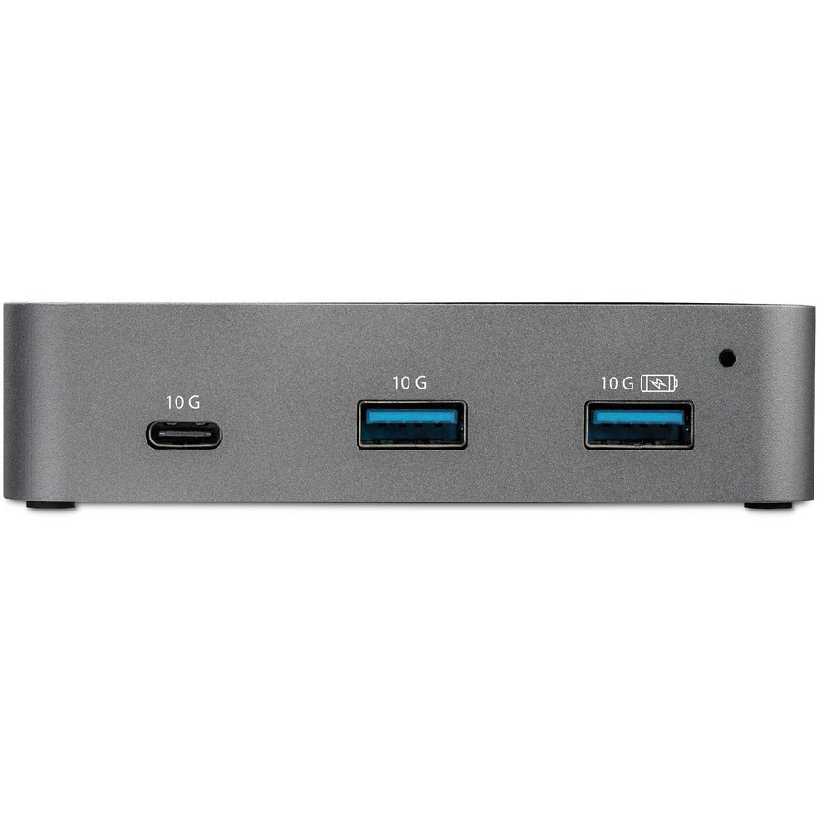 Startech.Com 3 Port Usb C 3.1 Gen 2 Hub With Ethernet Adapter - 10Gbps Usb Type C To 2X Usb-A & 1X