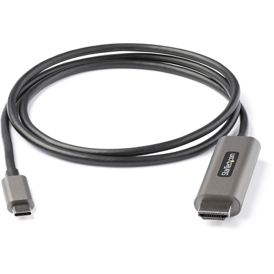 Startech.Com 3Ft (1M) Usb C To Hdmi Cable 4K 60Hz W/ Hdr10 - Ultra Hd Usb Type-C To 4K Hdmi 2.0B