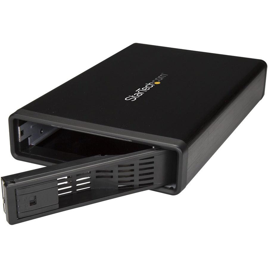 Startech.Com 3.5" Sata Hard Drive Enclosure - Esata / Usb 3.0 - Trayless
