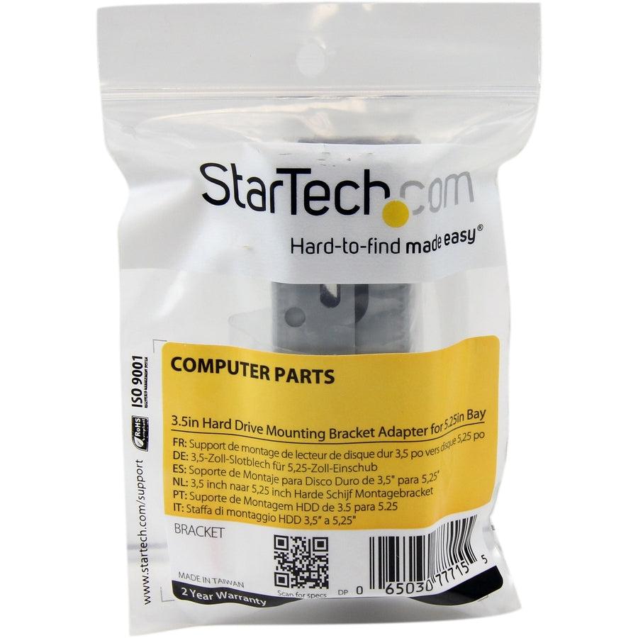 Startech.Com 3.5In Universal Hard Drive Mounting Bracket Adapter For 5.25In Bay