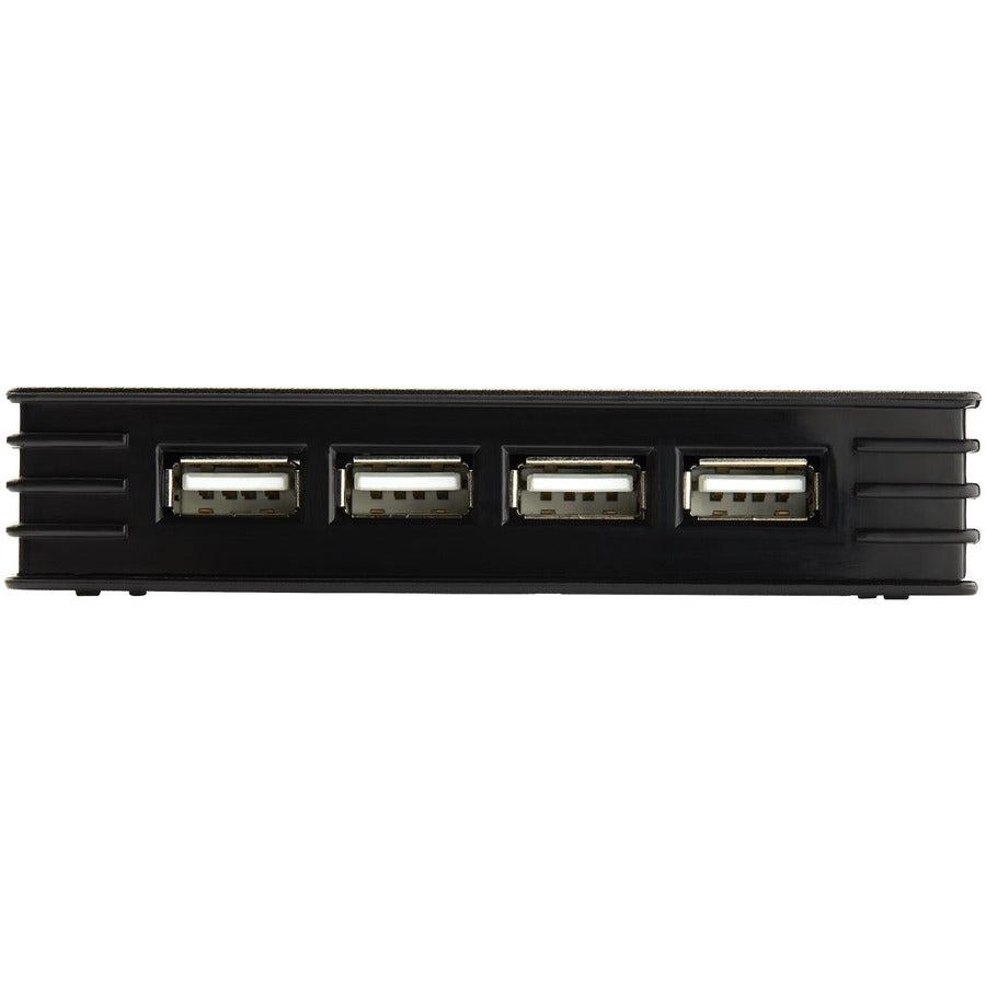 Startech.Com 4 Port Compact Black Usb 2.0 Hub