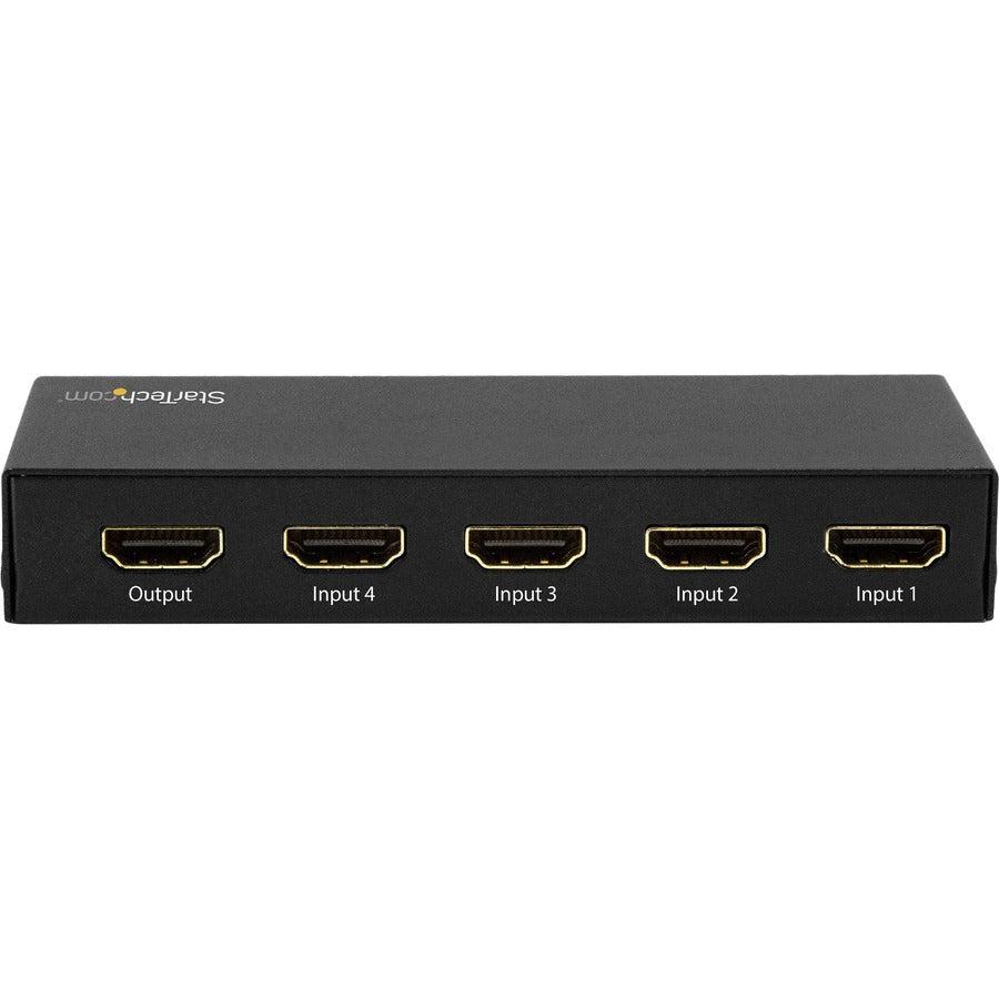 Startech.Com 4-Port Hdmi Automatic Switch - 4K 60Hz