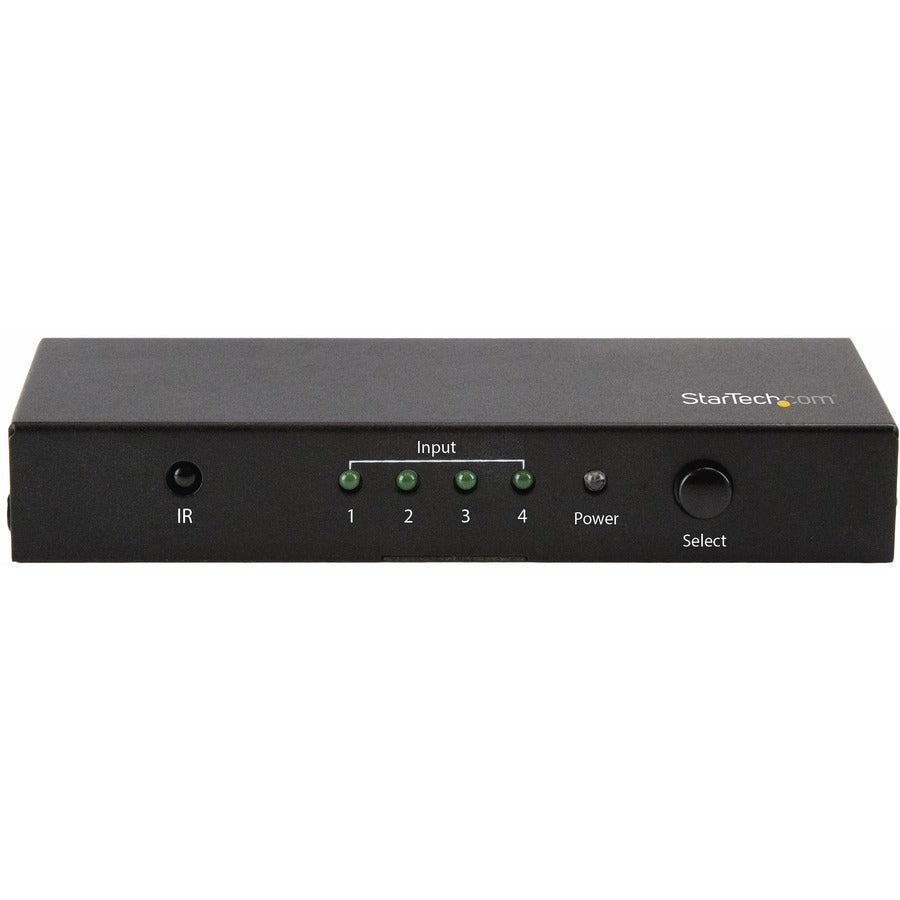 Startech.Com 4-Port Hdmi Automatic Switch - 4K 60Hz