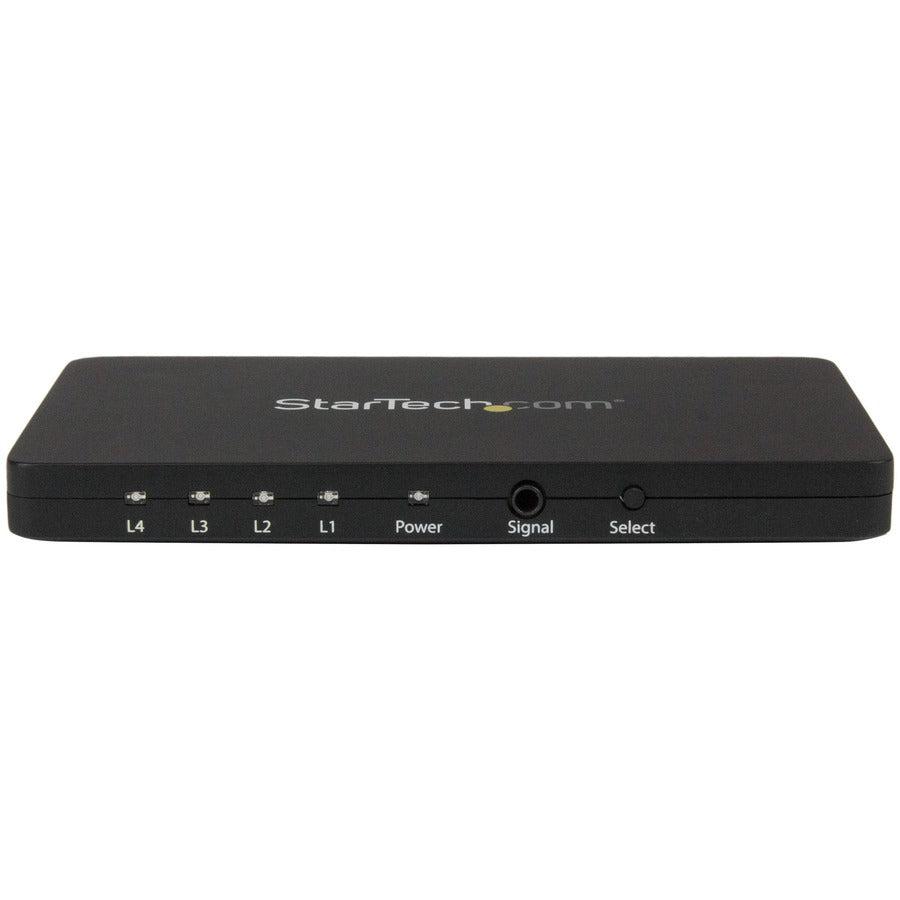 Startech.Com 4-Port Hdmi Automatic Video Switch W/ Aluminum Housing And Mhl Support  4K 30Hz