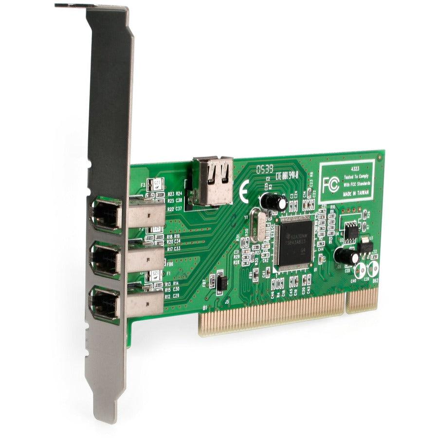 Startech.Com 4 Port Pci 1394A Firewire Adapter Card - 3 External 1 Internal