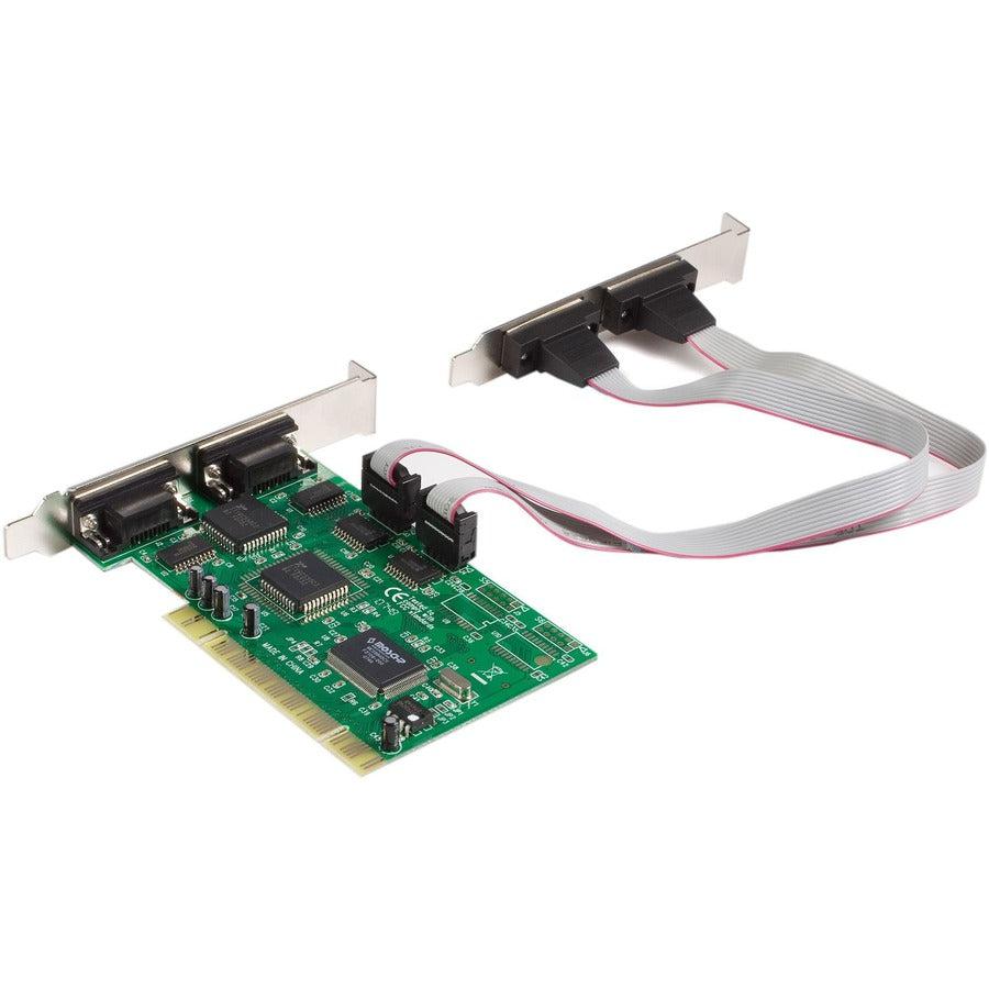 Startech.Com 4 Port Pci Rs232 Serial Adapter Card With 16550 Uart