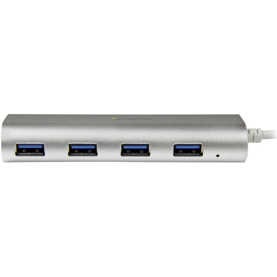 Startech.Com 4-Port Portable Usb 3.0 Hub With Built-In Cable
