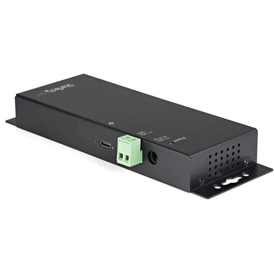 Startech.Com 4-Port Usb C Hub 10Gbps - Metal Industrial Usb Type-C Hub W/ 3Xusb-A & 1Xusb-C - Esd
