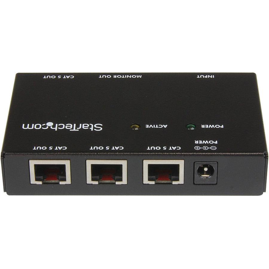 Startech.Com 4 Port Vga Over Cat5 Video Extender - 450Ft (150M)