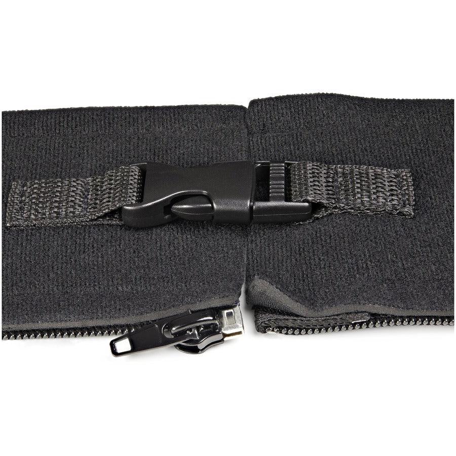 Startech.Com 40" (1M) Neoprene Cable Management Sleeve With Zipper & Buckle - 1.2" (3Cm) Diameter
