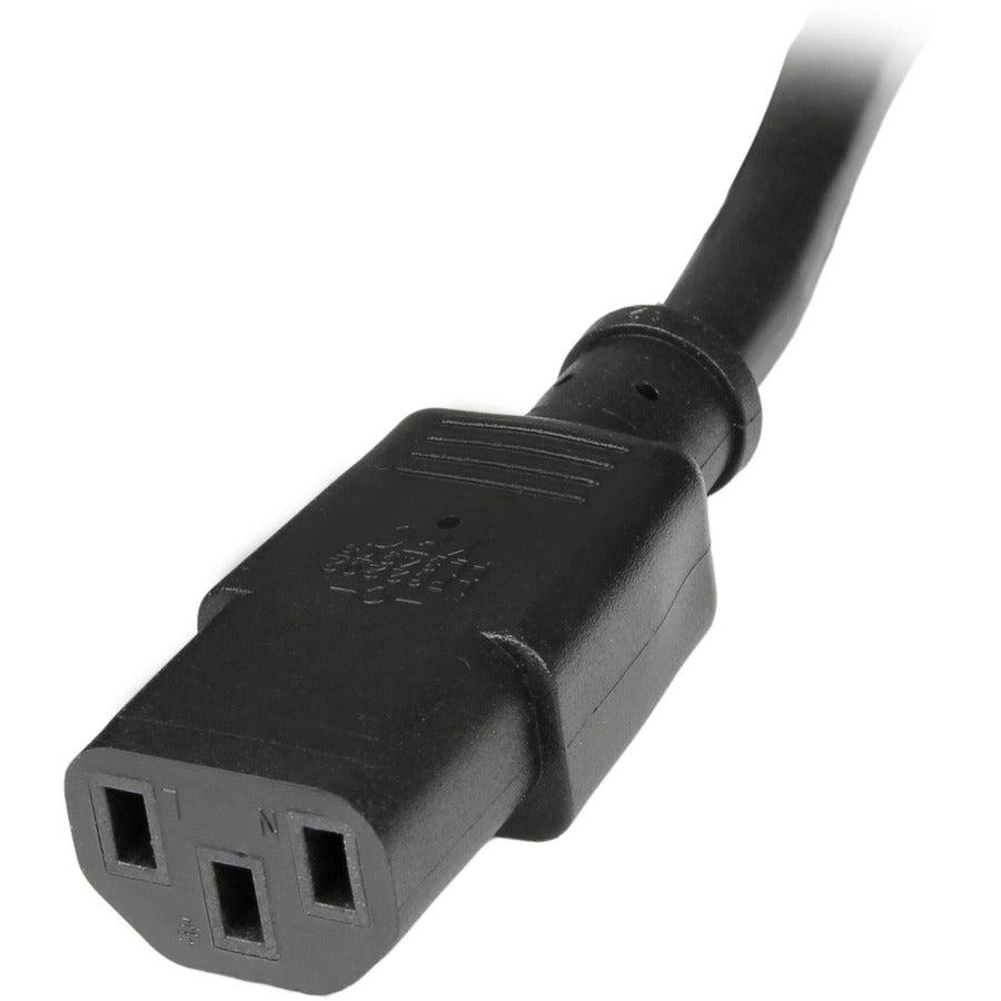 Startech.Com 6 Ft 14 Awg Computer Power Cord Extension - C14 To C13