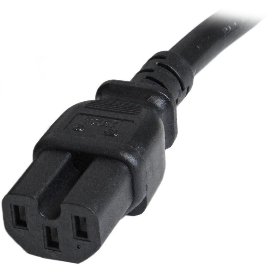 Startech.Com 6 Ft 14 Awg Computer Power Cord - Iec C14 To Iec C15