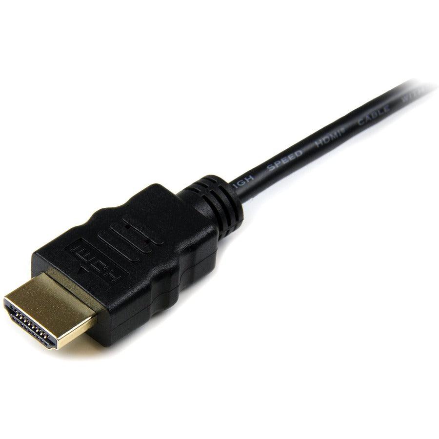 Startech.Com 6 Ft High Speed Hdmi Cable With Ethernet - Hdmi To Hdmi Micro - M/M