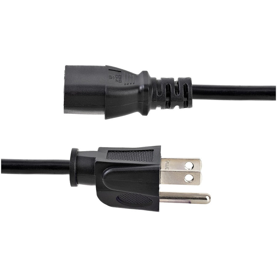Startech.Com 6 Ft Standard Computer Power Cord - Nema5-15P To C13 - 10 Pack