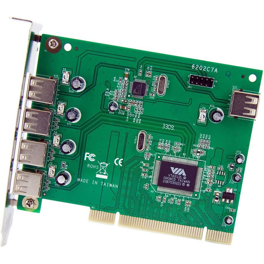 Startech.Com 7 Port Pci Usb Card Adapter